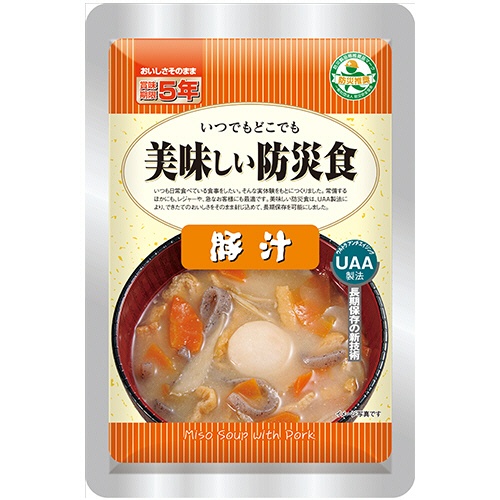 アルファフーズ　ＵＡＡ食品　美味しい防災食　豚汁　１セット（５０食）1