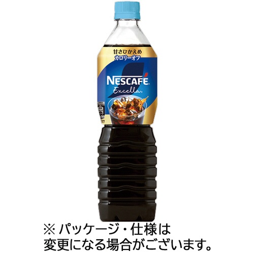 ネスレ　ネスカフェ　エクセラ　ボトルコーヒー　甘さひかえめ　９００ｍＬ　ペットボトル　１ケース（１２本）1