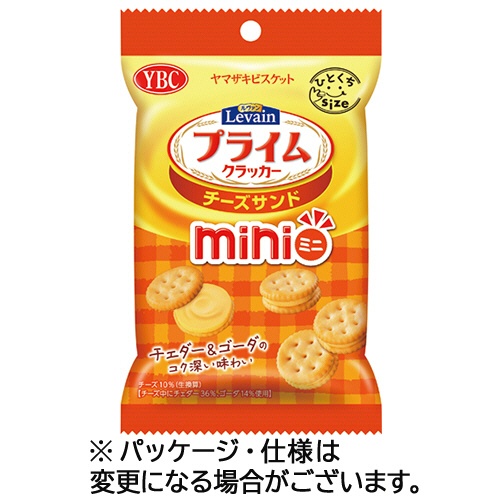 ヤマザキビスケット　ルヴァンプライムチーズサンドミニ　４０ｇ　１セット（１０パック）1