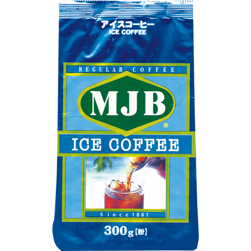 【クリックで詳細表示】MJB アイスコーヒー レギュラー 300g(粉)/袋 1セット(3袋) 808033