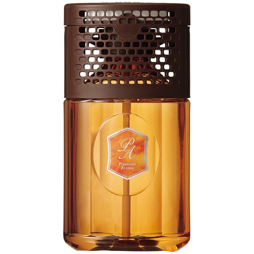 エステー　トイレの消臭力　Ｐｒｅｍｉｕｍ　Ａｒｏｍａ　アンバーブラウン　４００ｍＬ　１セット（３個）2