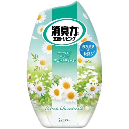 エステー　お部屋の消臭力　アロマカモミール　４００ｍＬ　１セット（３個）1