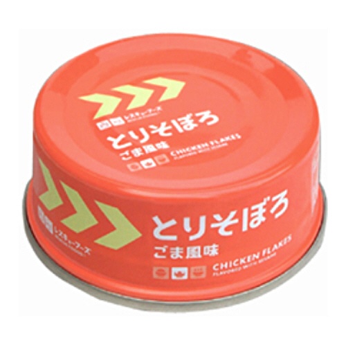 ホリカフーズ　レスキューフーズ　とりそぼろ　７０ｇ　５４２２３３　１セット（２４缶）1