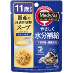 ペットライン　メディファス　スープ　１１歳から　しらす・かつお節入り　４０ｇ　１セット（１２パック）