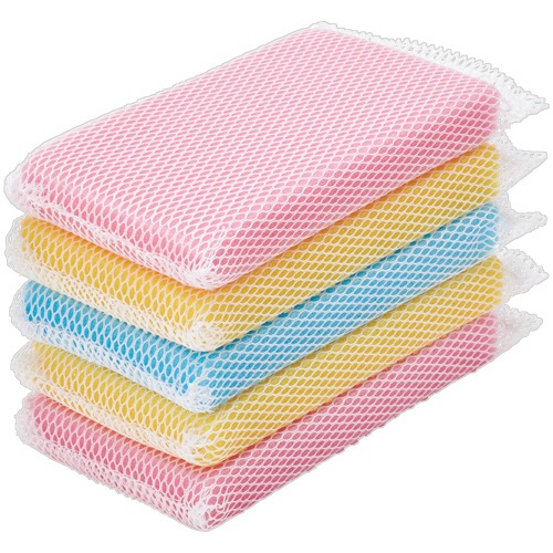 ＴＡＮＯＳＥＥ　キッチンスポンジ抗菌タイプ　ネット　１セット（５０個：１０個×５パック）1