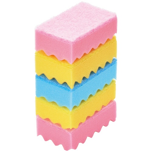 ＴＡＮＯＳＥＥ　キッチンスポンジ抗菌タイプ　ソフト　１セット（５０個：１０個×５パック）1