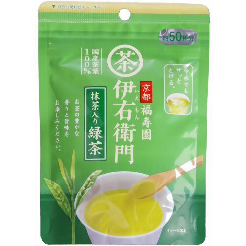 宇治の露製茶　伊右衛門　抹茶入インスタント緑茶　４０ｇ　１セット（３６パック）1