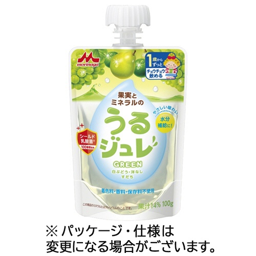 森永乳業　果実とミネラルのうるジュレ　ＧＲＥＥＮ　１００ｇ　１セット（６個）1