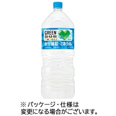 たのめーる サントリー Green Da Ka Ra 2l ペットボトル 1セット 12本 6本 2ケース の通販