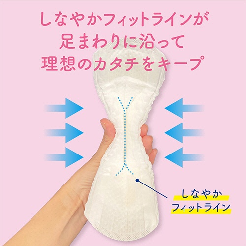 大王製紙　ナチュラ　さら肌さらり　コットン１００％　おまもりケア　よれスッキリ吸水ナプキン　２０．５ｃｍ　１５ｃｃ　大容量パック　１セット（７９２枚：４４枚×１８パック）4
