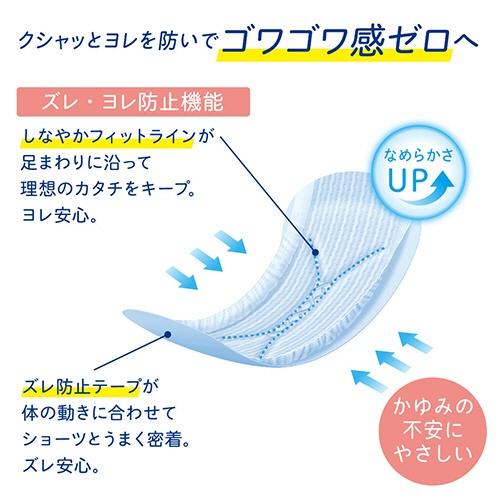 大王製紙　ナチュラ　さら肌さらり　コットン１００％　ちょこっとケア　よれスッキリ吸水ナプキン　２４ｃｍ　５０ｃｃ　大容量パック　１セット（６４８枚：３６枚×１８パック）2