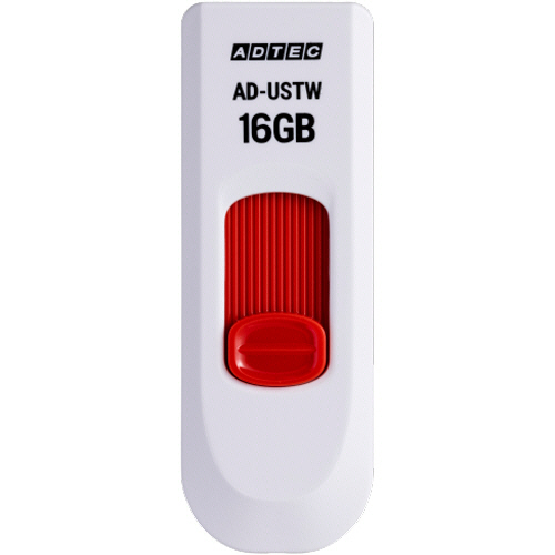 たのめーる】アドテック USB2.0 スライド式フラッシュメモリ 16GB