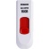 アドテック　ＵＳＢ２．０　スライド式フラッシュメモリ　１６ＧＢ　ホワイト／レッド　ＡＤ－ＵＳＴＷ１６Ｇ－Ｕ２Ｒ　１セット（１０個）1