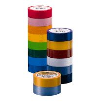 たのめーる】ヤマト ビニールテープ 19mm×10m 紫 NO200-19-30 1巻の通販