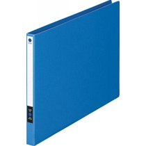 ライオン事務器　レターファイル　Ａ４ヨコ　１２０枚収容　背幅１８ｍｍ　青　Ｎｏ.２６０－Ａ４Ｅアオ　１冊1