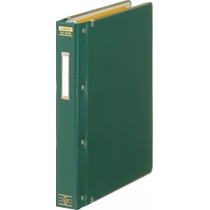 ライオン事務器　バインダー（ＭＰ式）　Ａ４タテ　３０穴　２００枚収容　ビニールクロス貼り　緑　Ｎｏ.３０Ｂ　１冊1
