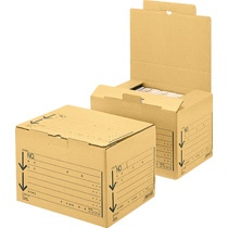 ライオン事務器　文書保存箱　強化タイプ　Ａ４用　内寸Ｗ４２０×Ｄ３２５×Ｈ２６５ｍｍ　ＳＣ－１２　１個1