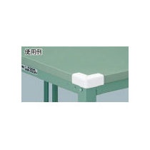 ＴＲＵＳＣＯ　エッジクッションテープ　コーナー用　グレー　ＴＥＣＣ－５０ＧＹ　１パック（４枚）2