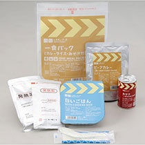 ホリカフーズ　レスキューフーズ　一食パック　カレーライス　みそ汁付き　１セット（１２食）1