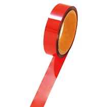 ササガワ　メッキテープ　幅２５ｍｍ×長さ５０ｍ　赤　４０－４４８６　１巻