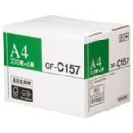 キヤノン　高白色用紙　ＧＦ－Ｃ１５７　Ａ４　１５７ｇ　４０４４Ｂ００６　１箱（１２００枚：２００枚×６冊）
