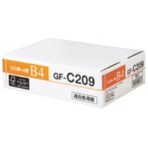 キヤノン　高白色用紙　ＧＦ－Ｃ２０９　Ｂ４　２０９ｇ　４０４４Ｂ０１５　１箱（４００枚：１００枚×４冊）