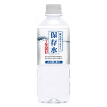 アクアライン　純天然アルカリ７年保存水　５００ｍｌ　ペットボトル　１ケース（２４本）1