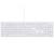 バッファロー USB接続 有線キーボード Macモデル ホワイト BSKBM01WH 1台