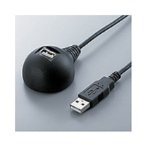 バッファロー　ＵＳＢ延長ケーブル　スタンドタイプ　（Ａ）オス－（Ａ）メス　ブラック　０.５ｍ　ＢＳＵＣ０５ＥＤＢＫ　１本
