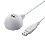 バッファロー　ＵＳＢ延長ケーブル　スタンドタイプ　（Ａ）オス－（Ａ）メス　ホワイト　２.０ｍ　ＢＳＵＣ２０ＥＤＷＨ　１本