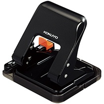 コクヨ　２穴パンチ　ラクアケ　２５枚穿孔　黒　ＰＮ－Ｇ２５Ｄ　１台1