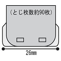 トーキンコーポレーション　スライドクリップ　ＬＬ　シルバー　ＳＣ－ＬＬ１０Ｓ　１パック（１０個）3