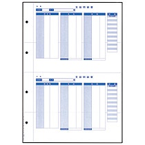 ＯＢＣ　単票封筒用支給明細書（縦型）　Ｂ４タテ　６２５２　１箱（３００枚）1