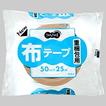 ＴＡＮＯＳＥＥ　布テープ　重梱包用　０．２６ｍｍ厚　５０ｍｍ×２５ｍ　１セット（９０巻）2