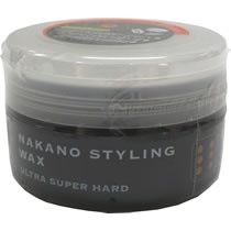 ナカノ　スタイリングワックス　６　ウルトラスーパーハード　９０ｇ　１個1