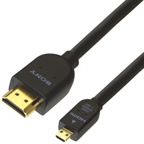 ソニー　ＨＩＧＨ　ＳＰＥＥＤ　ＨＤＭＩ マイクロ端子ケーブル　イーサネット対応　３ｍ　ＤＬＣ－ＨＥＵ３０Ａ　１本1