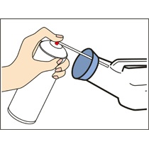 ピップ　尿器クリーナー　スプレータイプ　３８０ｍｌ　Ｓ１４４　１本2