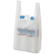ＴＡＮＯＳＥＥ　乳白レジ袋　８号　ヨコ１５５×タテ３３０×マチ幅９５ｍｍ　１セット（２０００枚：１００枚×２０パック）2