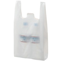 ＴＡＮＯＳＥＥ　乳白レジ袋　１２号　ヨコ１９０×タテ３７０×マチ幅１００ｍｍ　１セット（２０００枚：１００枚×２０パック）2