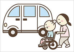 介護施設・介護用車・介護タクシーでは特に多くご利用いただいています。