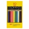 トンボ鉛筆　色鉛筆　紙箱　１２色（各色１本）　ＣＱ－ＮＡ１２Ｃ　１箱