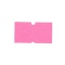 ローラーラベル　ＳＰラベル　弱粘　蛍光ピンク　１セット（１００巻：１０巻×１０パック）